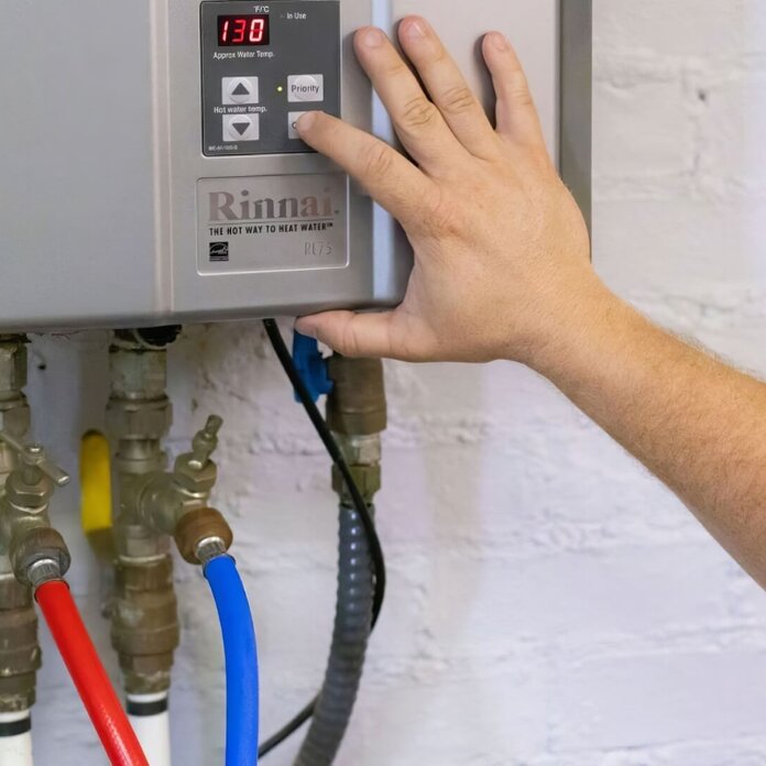 Hot Water Valve Repair